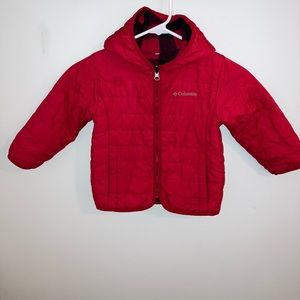 Columbia reversible fall/spring jacket